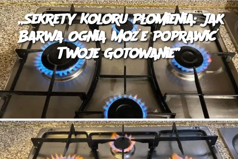 „Sekrety Koloru Płomienia: Jak Barwa Ognia Może Poprawić Twoje Gotowanie”