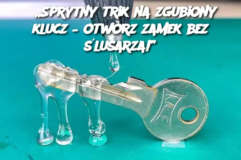 „Sprytny trik na zgubiony klucz – otwórz zamek bez ślusarza!”