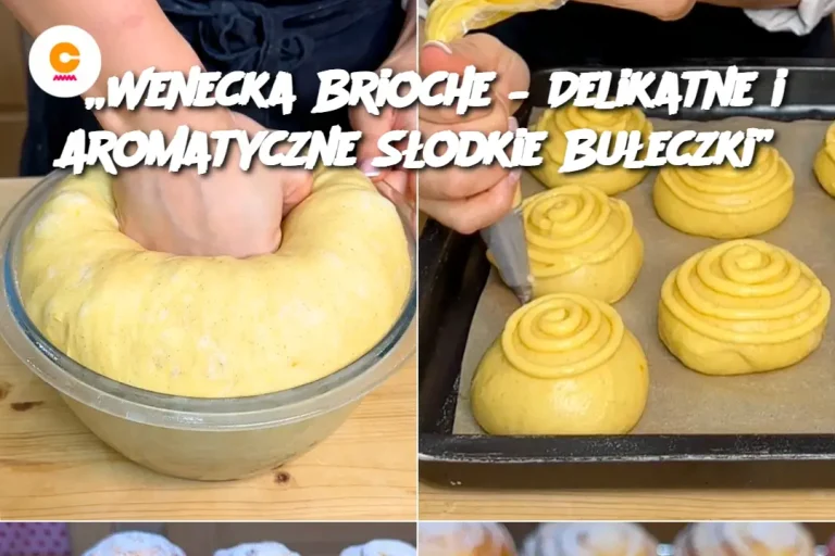 „Wenecka Brioche – Delikatne i Aromatyczne Słodkie Bułeczki”