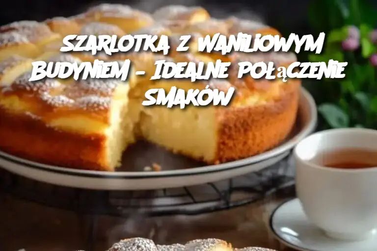 Szarlotka z Waniliowym Budyniem – Idealne Połączenie Smaków