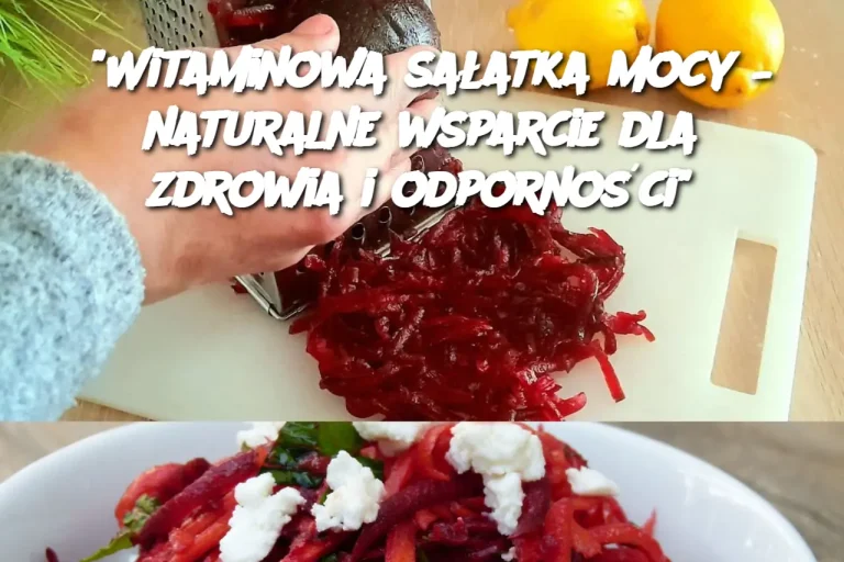 "Witaminowa sałatka mocy – naturalne wsparcie dla zdrowia i odporności"