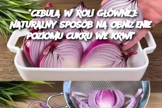 "Cebula w roli głównej: Naturalny sposób na obniżenie poziomu cukru we krwi"