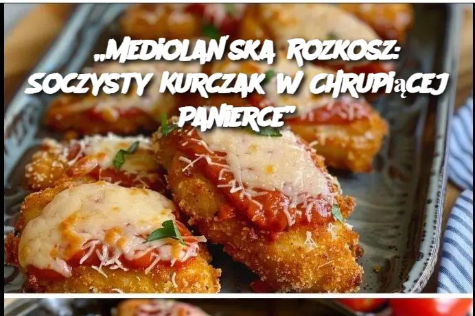 „Mediolańska Rozkosz: Soczysty Kurczak w Chrupiącej Panierce”