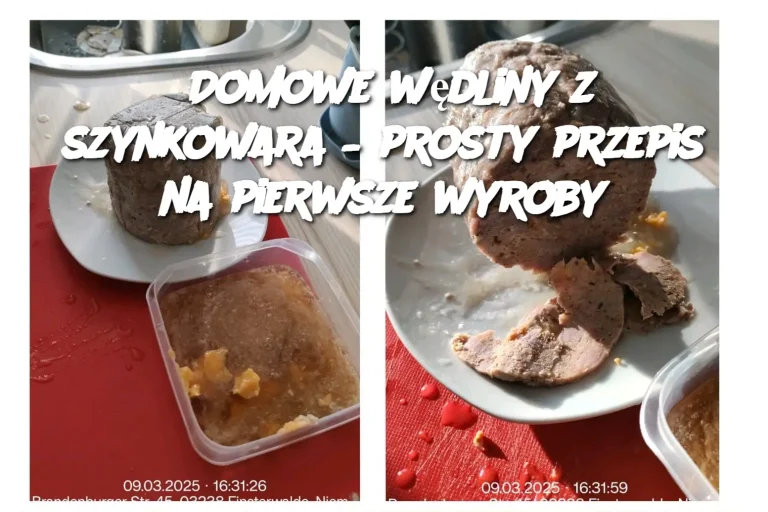 Domowe wędliny z szynkowara – prosty przepis na pierwsze wyroby