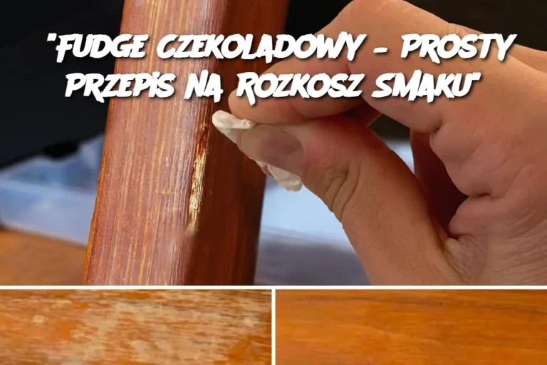 "Fudge Czekoladowy – Prosty Przepis na Rozkosz Smaku"