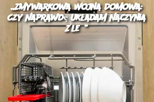 „Zmywarkowa Wojna Domowa: Czy Naprawdę Układam Naczynia Źle?”