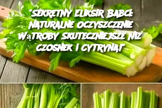 "Sekretny Eliksir Babci: Naturalne Oczyszczenie Wątroby Skuteczniejsze Niż Czosnek i Cytryna!"