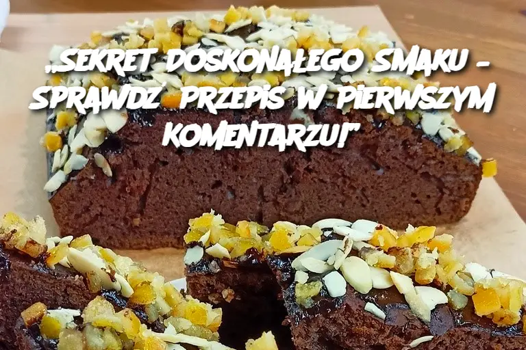 „Sekret Doskonałego Smaku – Sprawdź Przepis w Pierwszym Komentarzu!”