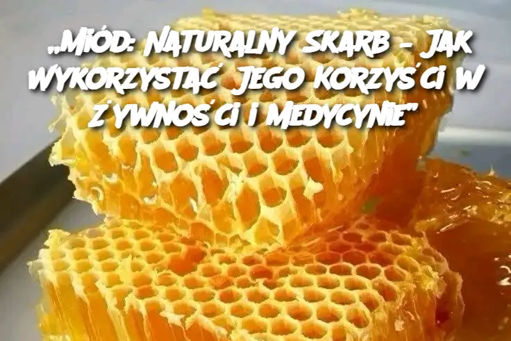 „Miód: Naturalny Skarb – Jak Wykorzystać Jego Korzyści w Żywności i Medycynie”