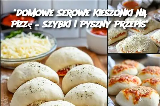 "Domowe Serowe Kieszonki na Pizzę – Szybki i Pyszny Przepis"