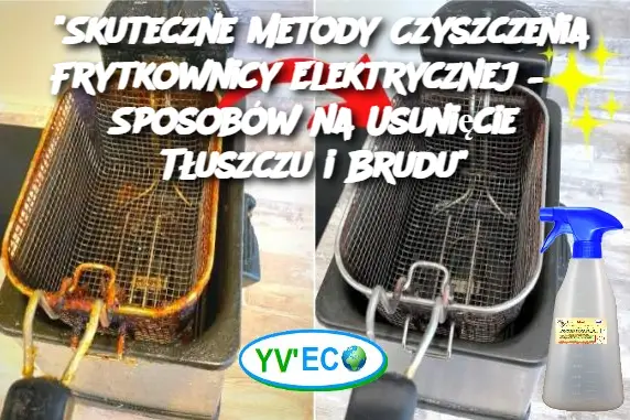 "Skuteczne Metody Czyszczenia Frytkownicy Elektrycznej – 6 Sposobów na Usunięcie Tłuszczu i Brudu"