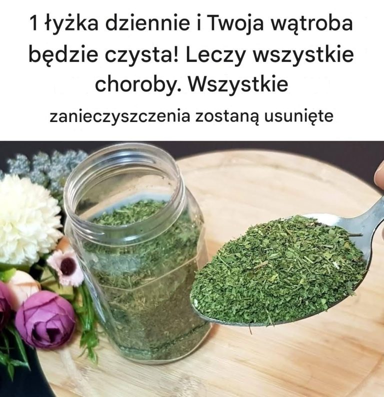 Naturalna mieszanka dla zdrowej wątroby – tylko jedna łyżka dziennie!