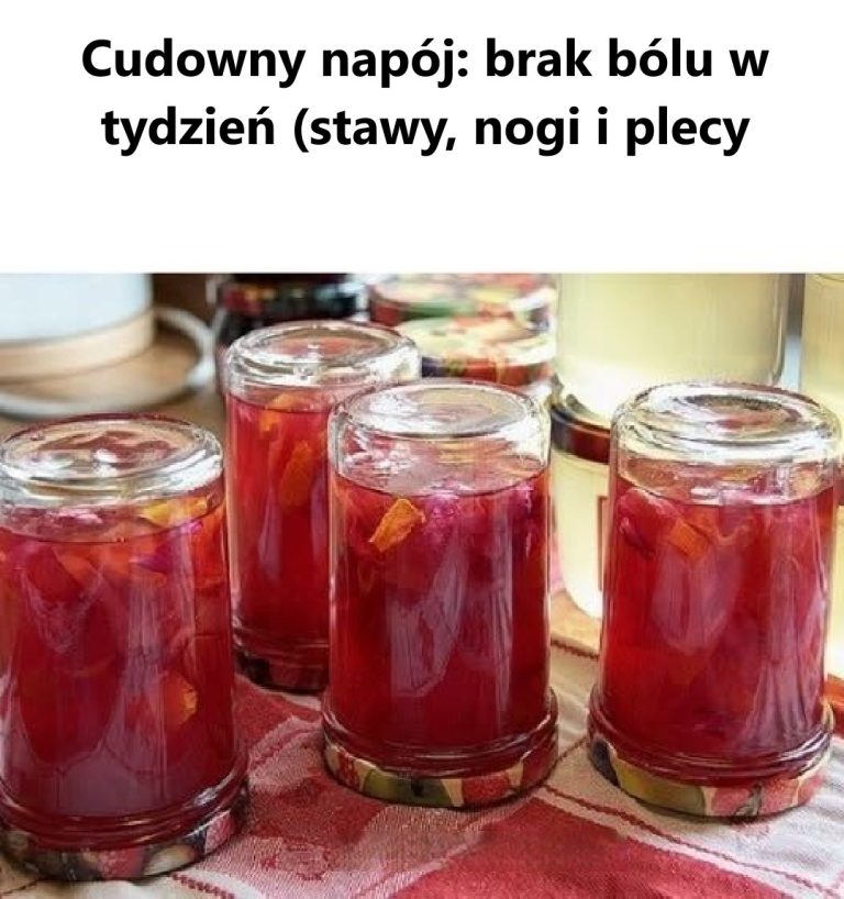 Eliksir Sprawności: Naturalna Mikstura na Bóle Stawów, Pleców i Nóg w 7 Dni