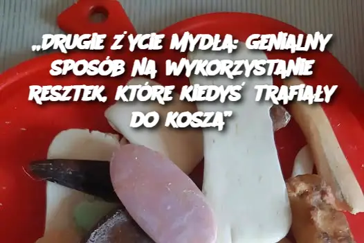 „Drugie życie mydła: genialny sposób na wykorzystanie resztek, które kiedyś trafiały do kosza”