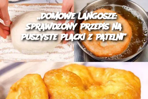 „Domowe Langosze: Sprawdzony Przepis na Puszyste Placki z Patelni”