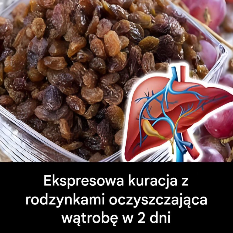 "Rodzynkowy detoks: naturalne oczyszczenie wątroby w 48 godzin"