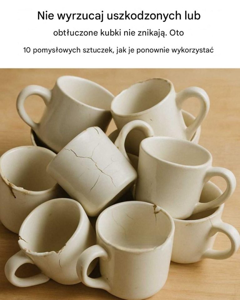Drugie życie kubków – 10 kreatywnych sposobów na ich ponowne wykorzystanie w domu