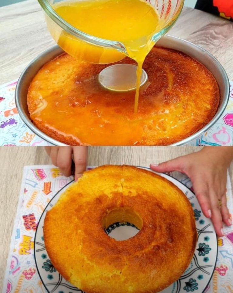 Miękkie i pyszne ciasto pomarańczowe