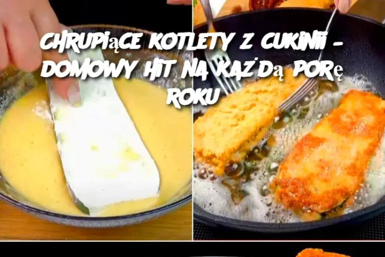 Chrupiące kotlety z cukinii – domowy hit na każdą porę roku