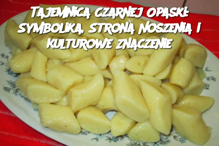 Tajemnica Czarnej Opaski: Symbolika, Strona Noszenia i Kulturowe Znaczenie