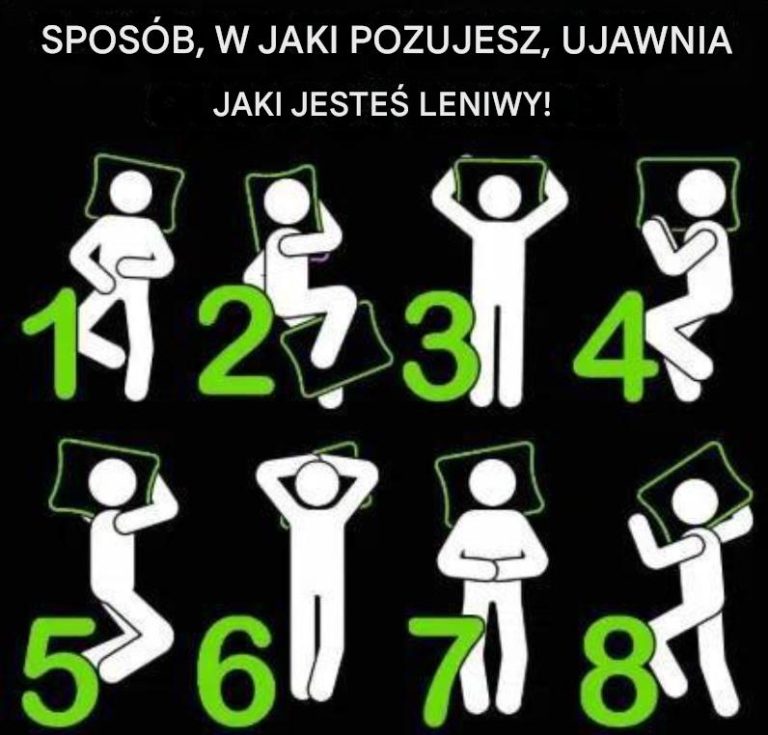 Jak pozycja, w której śpisz, ujawnia, czy jesteś leniwy