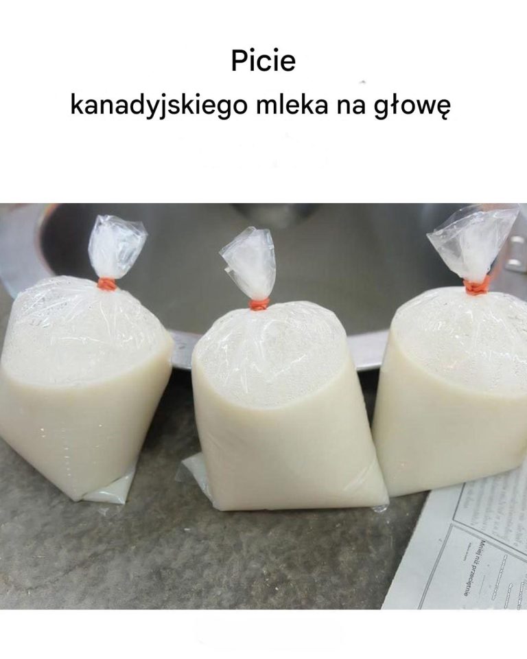 Dlatego Kanadyjczycy piją mleko z worka